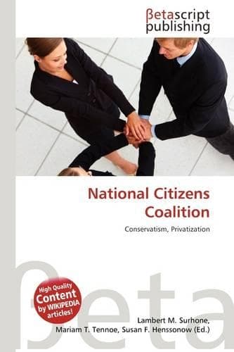 Cover of National Citizens Coalition