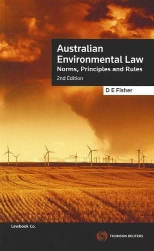 Cover of Australian Environmental Law