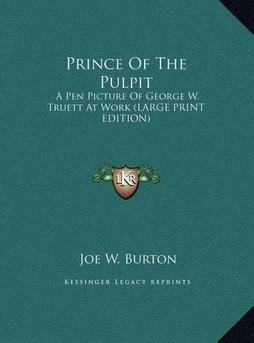 Cover of Prince of the Pulpit