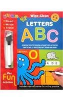 Cover of WIPE CLEAN LETTERS ABC