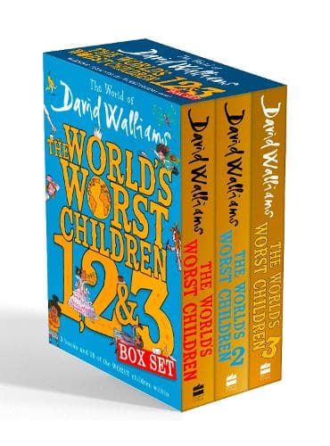 Cover of The World of David Walliams: The World’s Worst Children 1, 2 & 3 Box Set