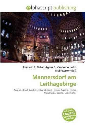 Cover of Mannersdorf Am Leithagebirge