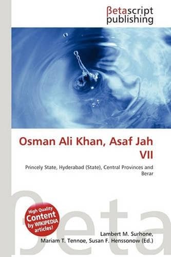 Cover of Osman Ali Khan, Asaf Jah VII