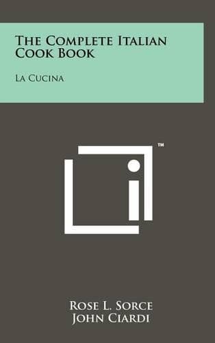 Cover of The Complete Italian Cook Book