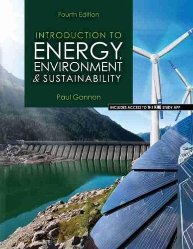 Cover of Introduction to Energy, Environment, and Sustainability
