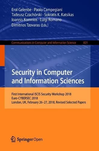 Cover of Security in Computer and Information Sciences