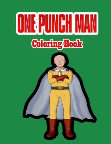 Cover of One punch man Coloring Book