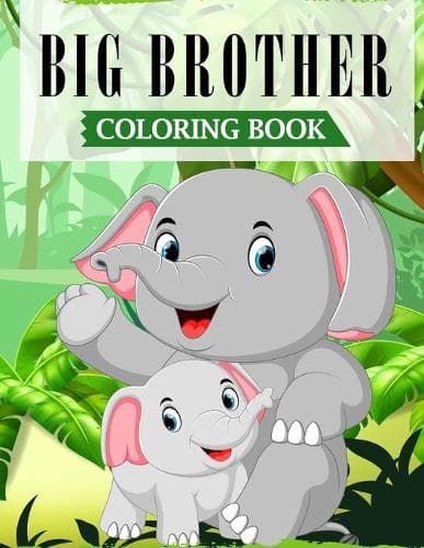 Cover of Big Brother Coloring Book