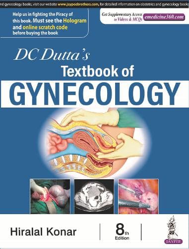 Cover of DC Dutta's Textbook of Gynecology