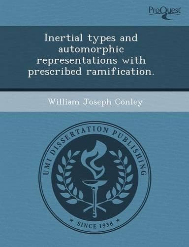 Cover of Inertial Types and Automorphic Representations with Prescribed Ramification