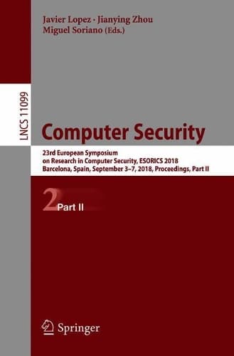 Cover of Computer Security