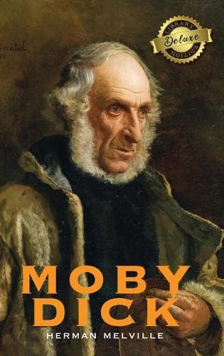 Cover of Moby Dick (Deluxe Library Edition)