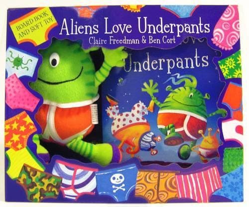 Cover of Aliens Love Underpants!