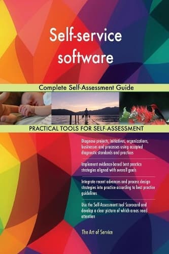 Cover of Self-service software Complete Self-Assessment Guide