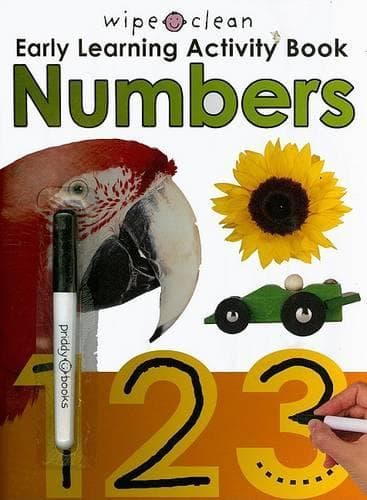 Cover of Wipe Clean Early Learning Activity Book - Numbers