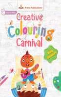 Cover of Noisy Dinosaurs: Creative Colouring Carnival