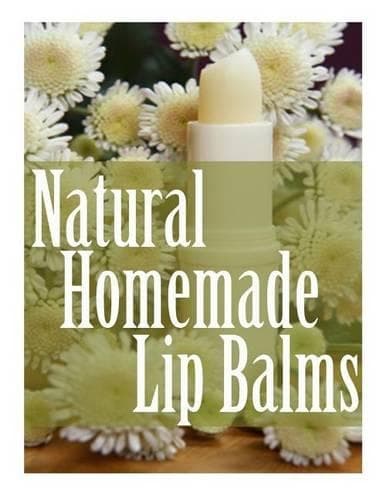 Cover of Natural Homemade Lip Balms