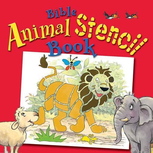 Cover of Bible Animal Stencil Book