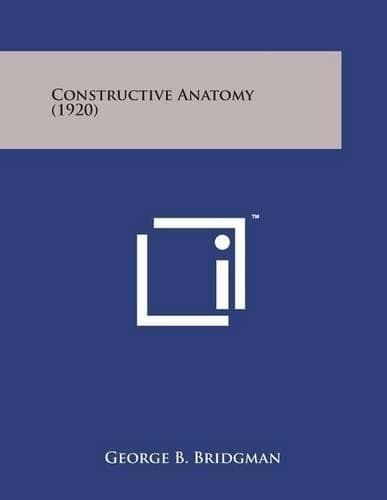 Cover of Constructive Anatomy (1920)