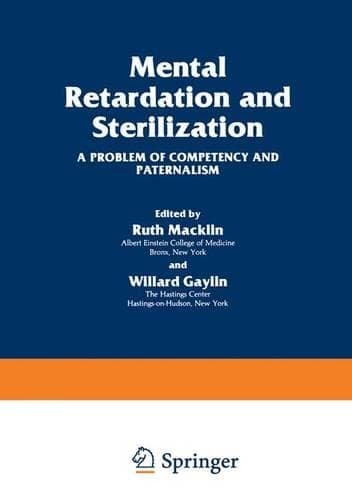 Cover of Mental Retardation and Sterilization