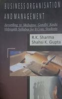 Cover of Business Organisation and Management B.Com. MG Kashi Vidyapeeth