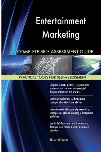 Cover of Entertainment Marketing Complete Self-Assessment Guide