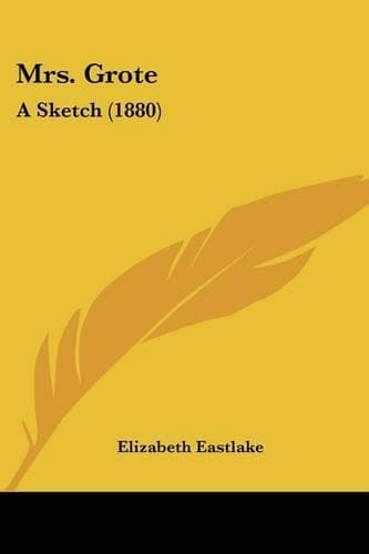 Cover of Mrs. Grote