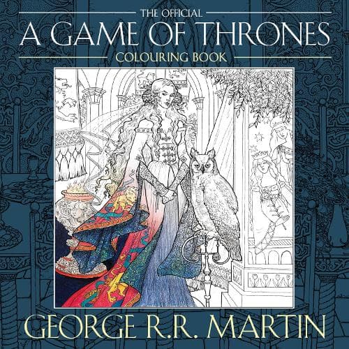 Cover of The Official A Game of Thrones Colouring Book