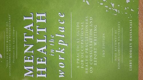 Cover of Mental Health in the Workplace