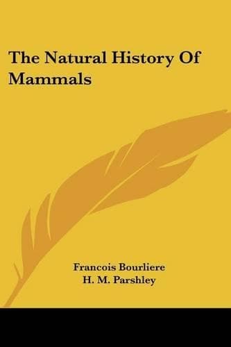 Cover of The Natural History of Mammals