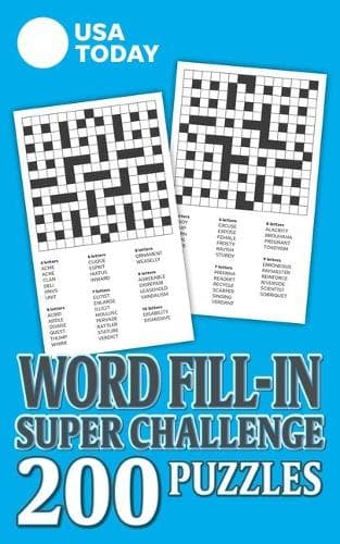 Cover of USA Today Word Fill-In Super Challenge