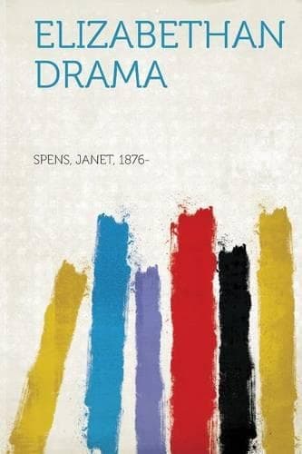 Cover of Elizabethan Drama