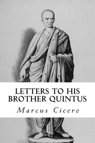 Cover of Letters to His Brother Quintus