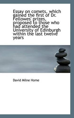 Cover of Essay on Comets, Which Gained the First of Dr. Fellowes' Prizes, Proposed to Those Who Had Attended