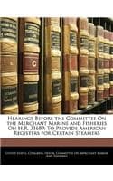 Cover of Hearings Before the Committee on the Merchant Marine and Fisheries on H.R. 31689