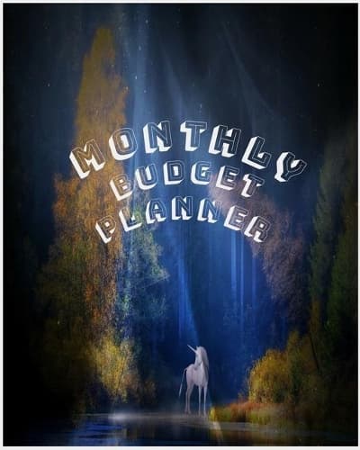 Cover of Monthly Budget Planner