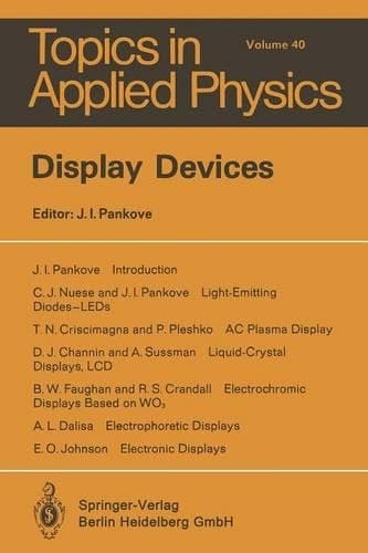 Cover of Display Devices