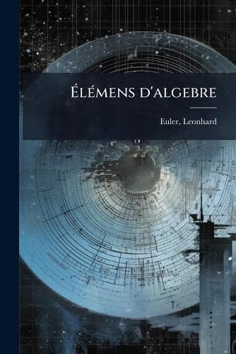 Cover of ÃlÃ(c)mens d'algebre