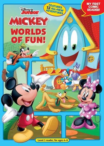 Cover of Mickey Mouse Funhouse: Worlds of Fun!