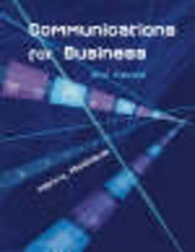 Cover of Communications for Business