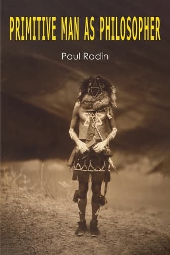 Cover of Primitive Man as Philosopher