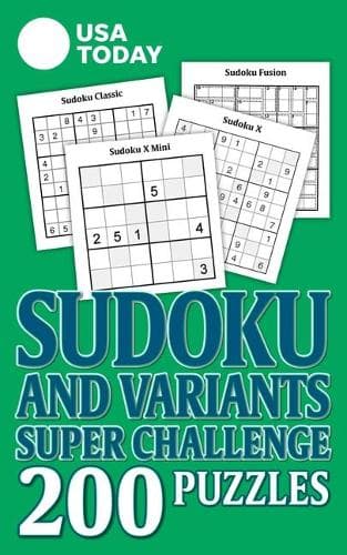 Cover of USA Today Sudoku and Variants Super Challenge