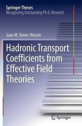 Cover of Hadronic Transport Coefficients from Effective Field Theories