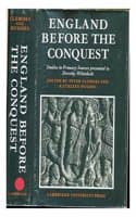 Cover of England Before the Conquest