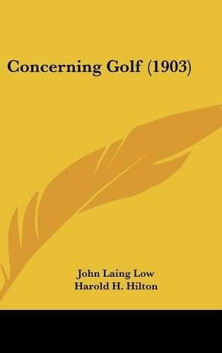 Cover of Concerning Golf (1903)