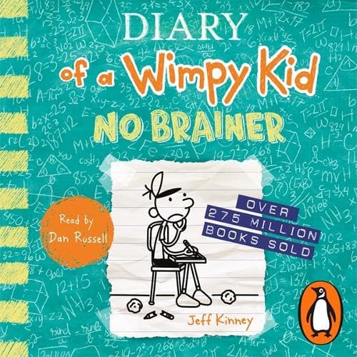 Cover of No Brainer: Diary of a Wimpy Kid (18)