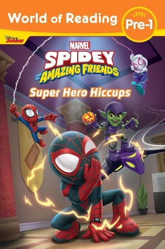 Cover of World of Reading: Spidey and His Amazing Friends: Super Hero Hiccups