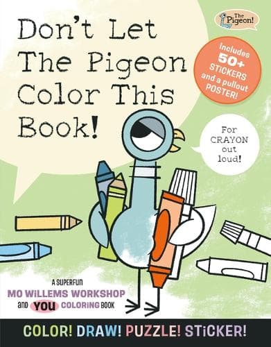 Cover of Don't Let The Pigeon Colour This Book!
