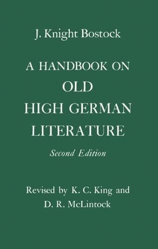 Cover of A Handbook on Old High German Literature