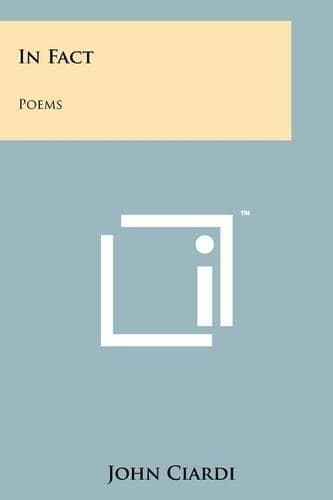 Cover of In Fact